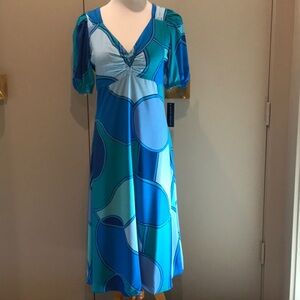 Donna Morgan Deco Geometric Dress